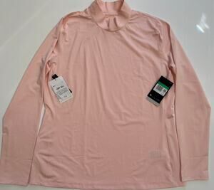 Nike Women's Long Sleeve Golf Mocks Neck Pink AV3661 682 Size XL NWT